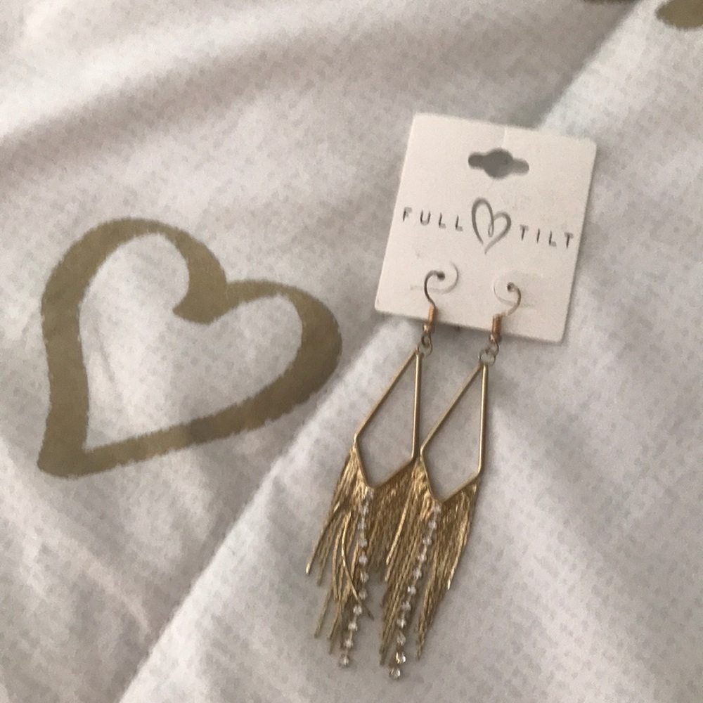 New PacSun Full Tilt Gold like 90’s Earrings